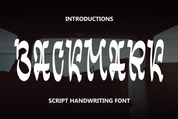 Backmark: A Playful Display Font for Cheerful Editorial Design