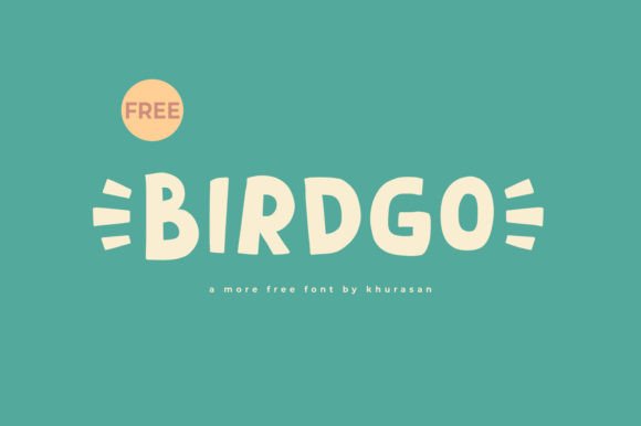 Birdgo Font for Creative Campaigns