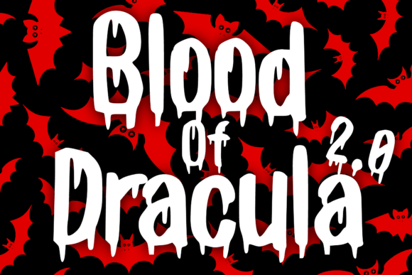 Blood of Dracula 2.0 Font Review