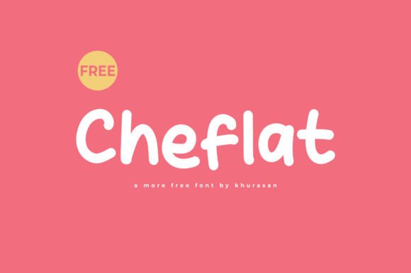 Cheflat: A Modern Display Font