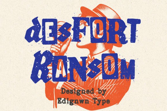 Desfort Ransom Font for Bold Campaigns