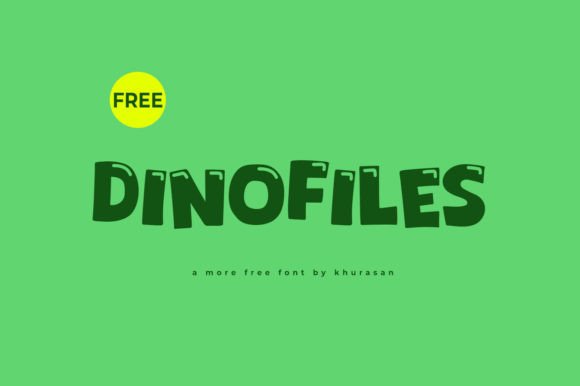 Dinofiles Font for Creative Campaigns