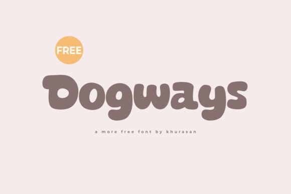 Dogways: A Modern Typeface for Elegant Design