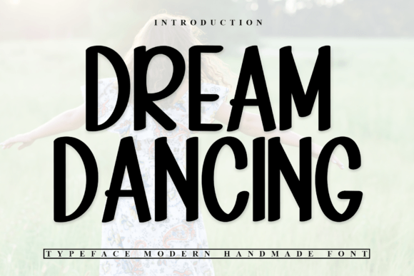 Dream Dancing Font for Crafters and Handmade Product Design