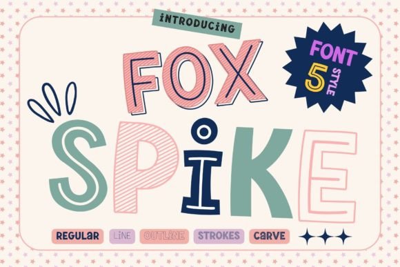 Fox Spike Font for Bold Branding