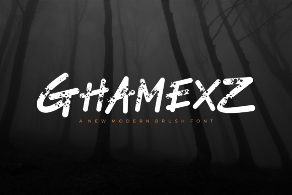 Ghamexz - Bold Display Font