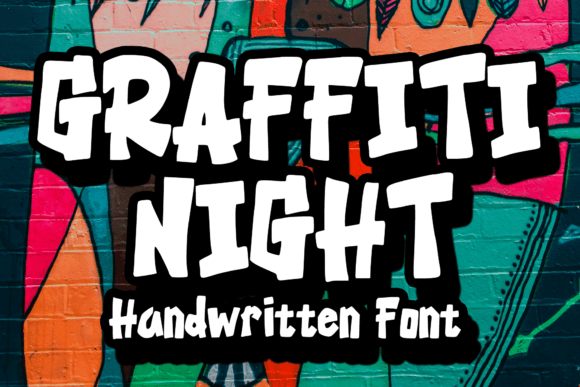 Graffiti Night Font for Bold Branding