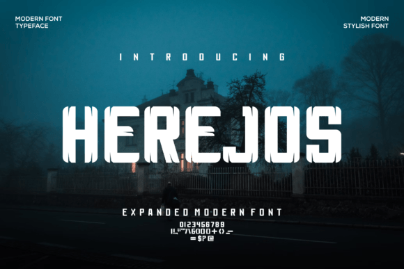 Herejos Font – Bold Display Type