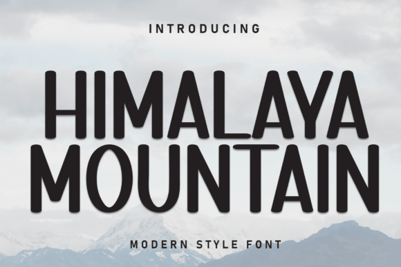 Himalaya Mountain Font Review: A Bold Display Typeface for Adventure-Inspired Branding