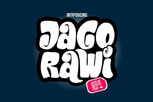Jago Rawi: A Graffiti-Inspired Display Font for Bold Editorial Design
