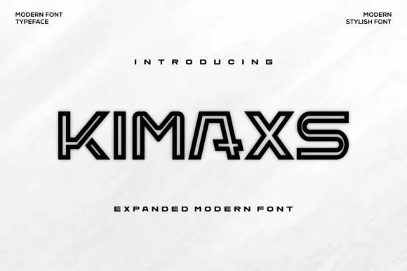 Kimaxs Font – Bold Display Type