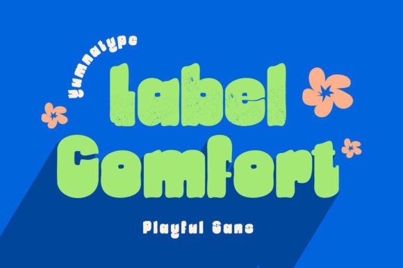 Label Comfort: A Bold Display Font for Campaigns
