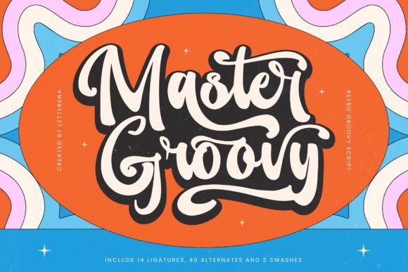 Master Groovy: A Retro Script Font for Handmade Brands