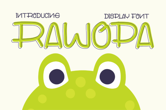 Rawopa: A Playful Font for Business Branding