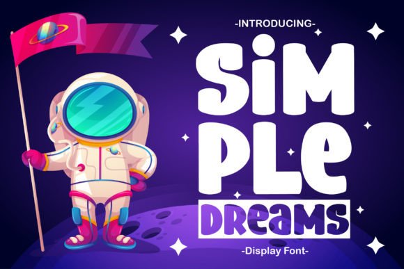 Simple Dreams Font for Creative Makers