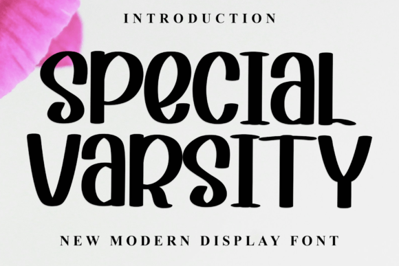 Special Varsity Font for Creative Campaigns