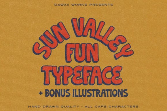Sun Valley Font for Creative Projects