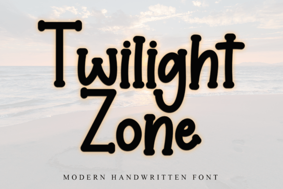 Twilight Zone Font for Creative Brands