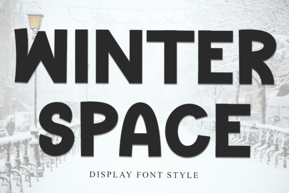 Winter Space Font for Web Design